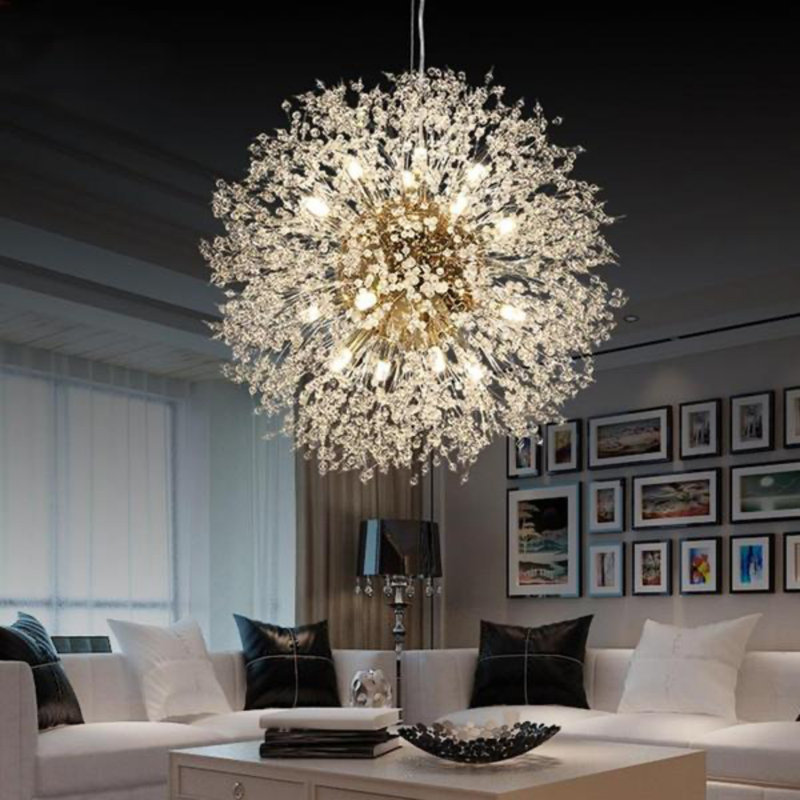 Mercer41 Amalee 16 Light Dimmable Sputnik Sphere Chandelier & Reviews